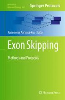 Exon Skipping: Methods and Protocols