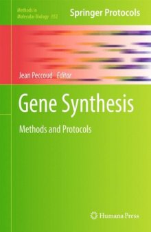 Gene Synthesis: Methods and Protocols