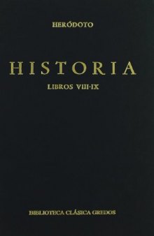 Historia / History: Libros VIII-IX Caliope