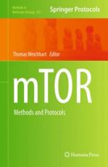 mTOR: Methods and Protocols