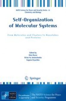 SelfOrganization of Molecular Systems: From Molecules and Clusters to Nanotubes and Proteins