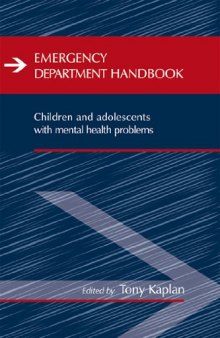 Emergency department handbook: children and adolescents with mental health problems