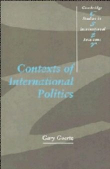 Contexts of International Politics