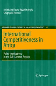 International Competitiveness in Africa: Policy Implications in the Sub-Saharan Region
