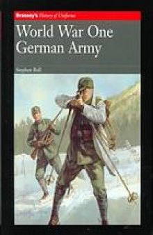 World War One. German Army