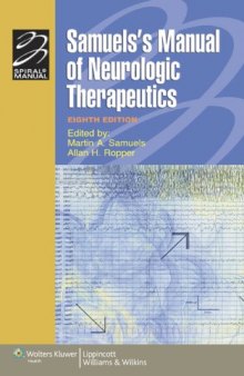 Samuels's Manual of Neurologic Therapeutics, 8th Edition  