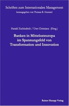 Banken in Mittelosteuropa im Spannungsfeld von Transformation und Innovation