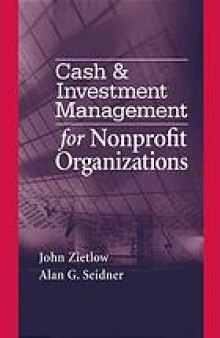 Cash & investment management for nonprofit organizations