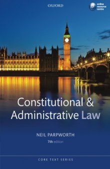 Constitutional and Administrative Law