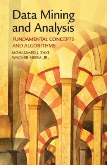 Data Mining and Analysis: Fundamental Concepts and Algorithms