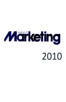 Journal of Marketing Articles 2010