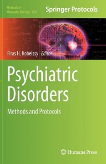 Psychiatric Disorders: Methods and Protocols