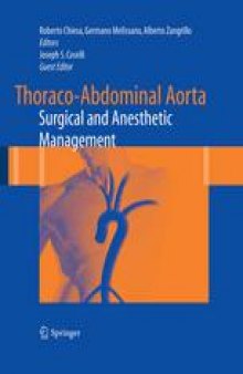 Thoraco-Abdominal Aorta: Surgical and Anesthetic Management