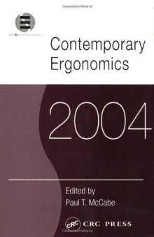 Contemporary Ergonomics 2004 (Contemporary Ergonomics)