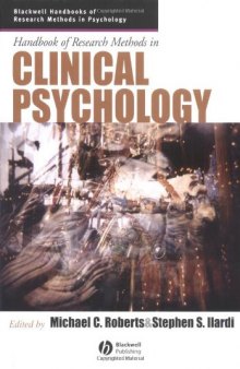 Handbook of Research Methods in Clinical Psychology (Blackwell Handbooks of Research Methods in Psychology)