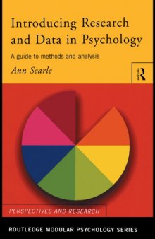 Introducing research and data in psychology : a guide to methods and analysis