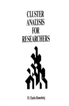 Cluster analysis for researches