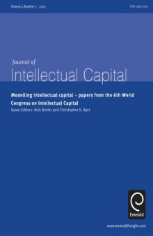 Modelling intellectual capital