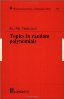 Topics in Random Polynomials