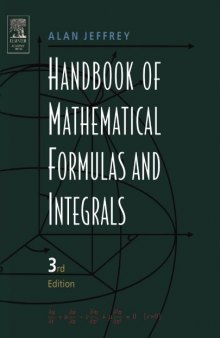 Handbook of Mathematical Formulas and Integrals