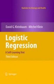 Logistic Regression: A Self-Learning Text