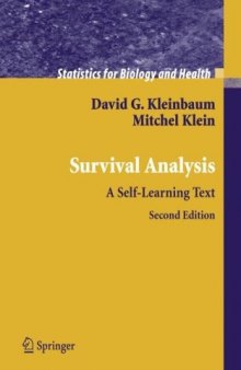 Survival Analysis A Self Learning Text