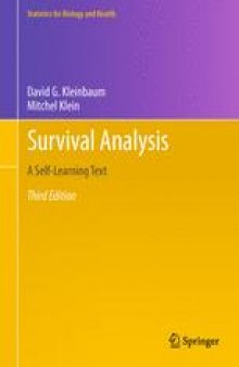 Survival Analysis: A Self-Learning Text, Third Edition
