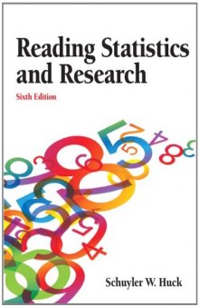 Reading Statistics and Research (6th Edition)    