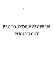 Proto-Indo-European Phonology