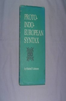 Proto-Indo-European Syntax