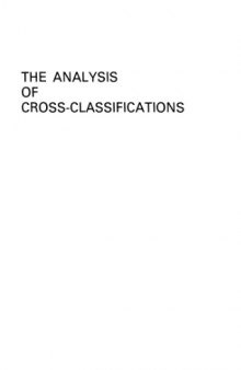 The Analysis of Cross-Classifications