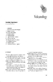 Solid earth geophysics 579-605 Volcanology