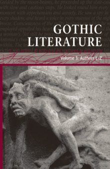 Gothic Literature- A Gale Critical Companion
