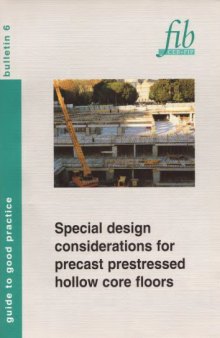 FIB 6: Special design considerations for precast prestress