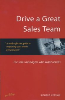 Drive a Great Sales Team