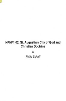 St. Augustine's City of God and Christian Doctrine