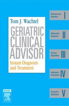 CURRENT Geriatric Diagnosis & Treatment (LANGE CURRENT Series) 