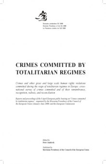 Crimes Committed By Totalitarian Regimes