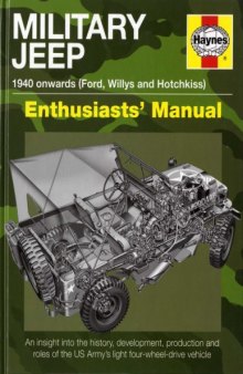 Military Jeep: 1940 onwards (Ford, Willys and Hotchkiss)