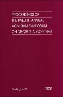 Procs, 12th Ann. ACM-SIAM Symp. on Discrete Algorithms