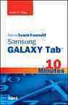 Sams teach yourself Galaxy Tab in 10 minutes