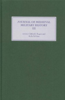 Journal of Medieval Military History: Volume III