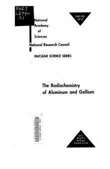The radiochemistry of aluminum and gallium