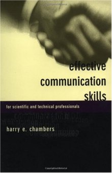 Effective Communication Skills for Scientific and Technical Professionals