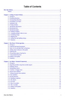 Dive into Python