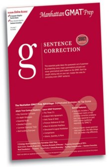 Sentence Correction GMAT Preparation Guide