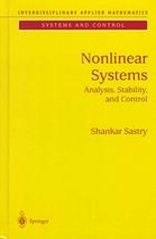 Nonlinear system : analysis, stability, and control