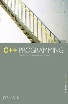 C++ Programming. From problem analysis to program design