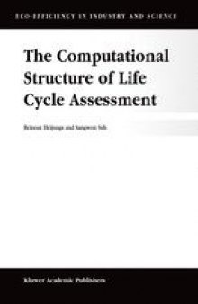 The Computational Structure of Life Cycle Assessment