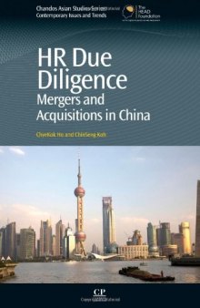 HR Due Diligence. Mergers and Acquisitions in China